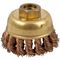 TORK CRAFT Wire Cup Brush N/spark Twisted 100mmxm14 Bulk